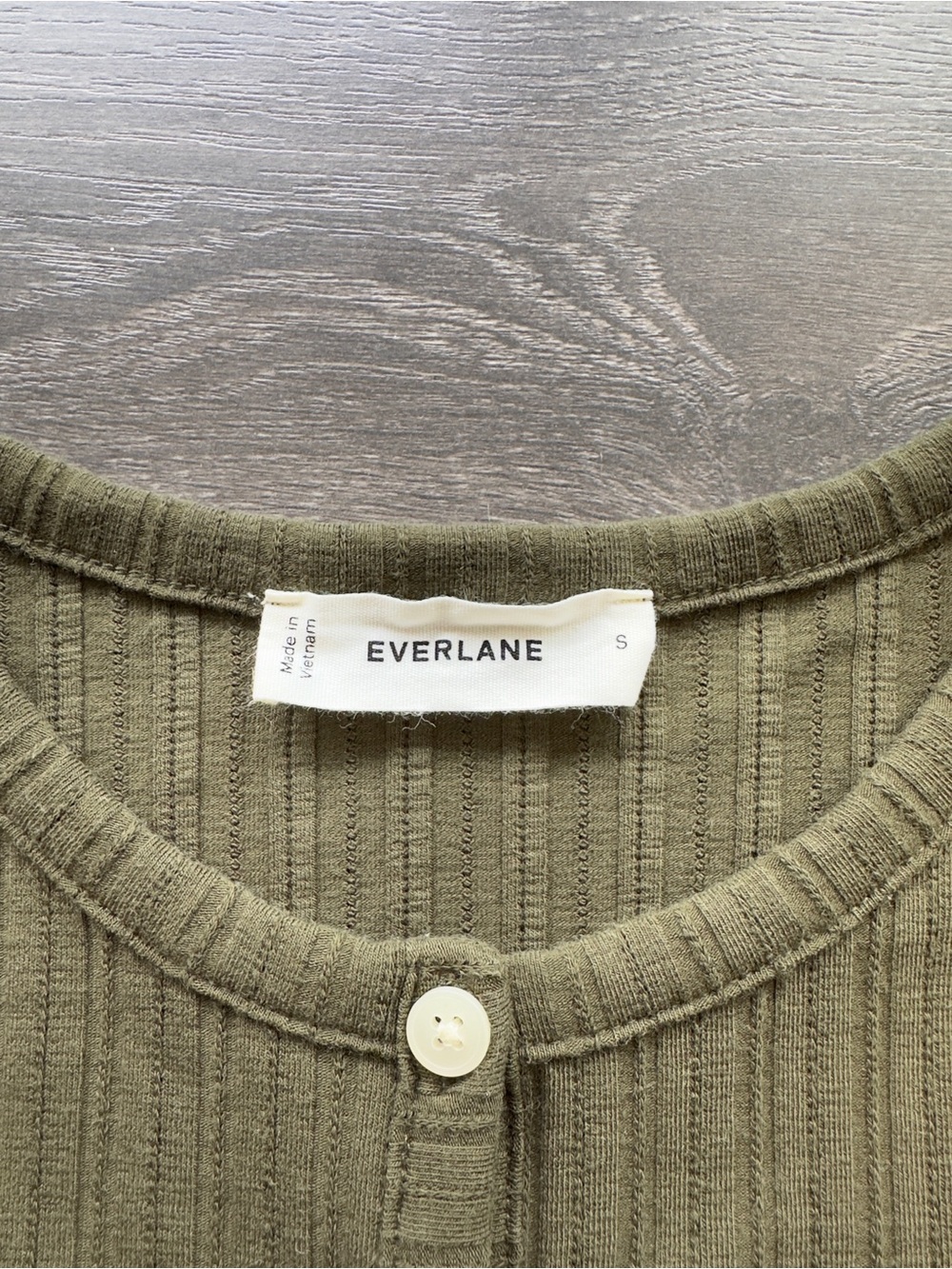 Everlane Pointelle Cardigan - Picture 3 of 4